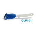 Clip in plastca per portanomi 100 pezzi - Wiler CLP101